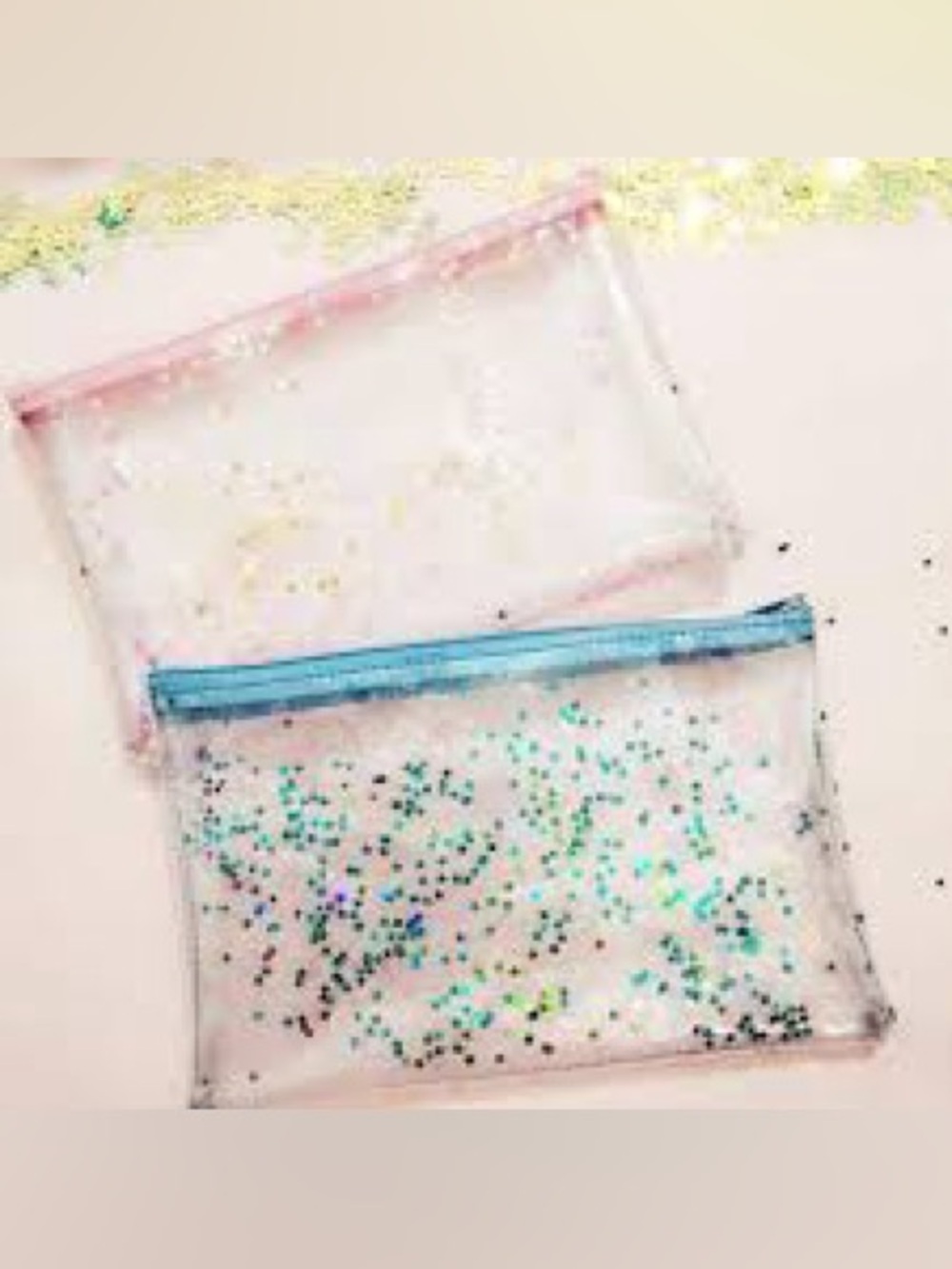 Y2K mcbling fairykei angelcore Barbie core kawaii makeup pouch
